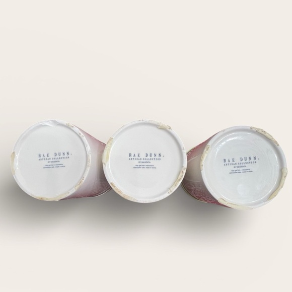 Rae Dunn Artisan Collection White and Black Canisters - Picture 2 of 3